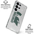 Michigan State University Spartans Half Logo Galaxy S25 Ultra Clear Case